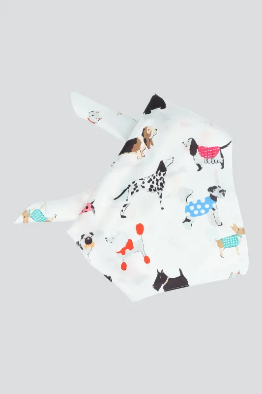 Pañuelo multi dogs 70*70 made by Shasa