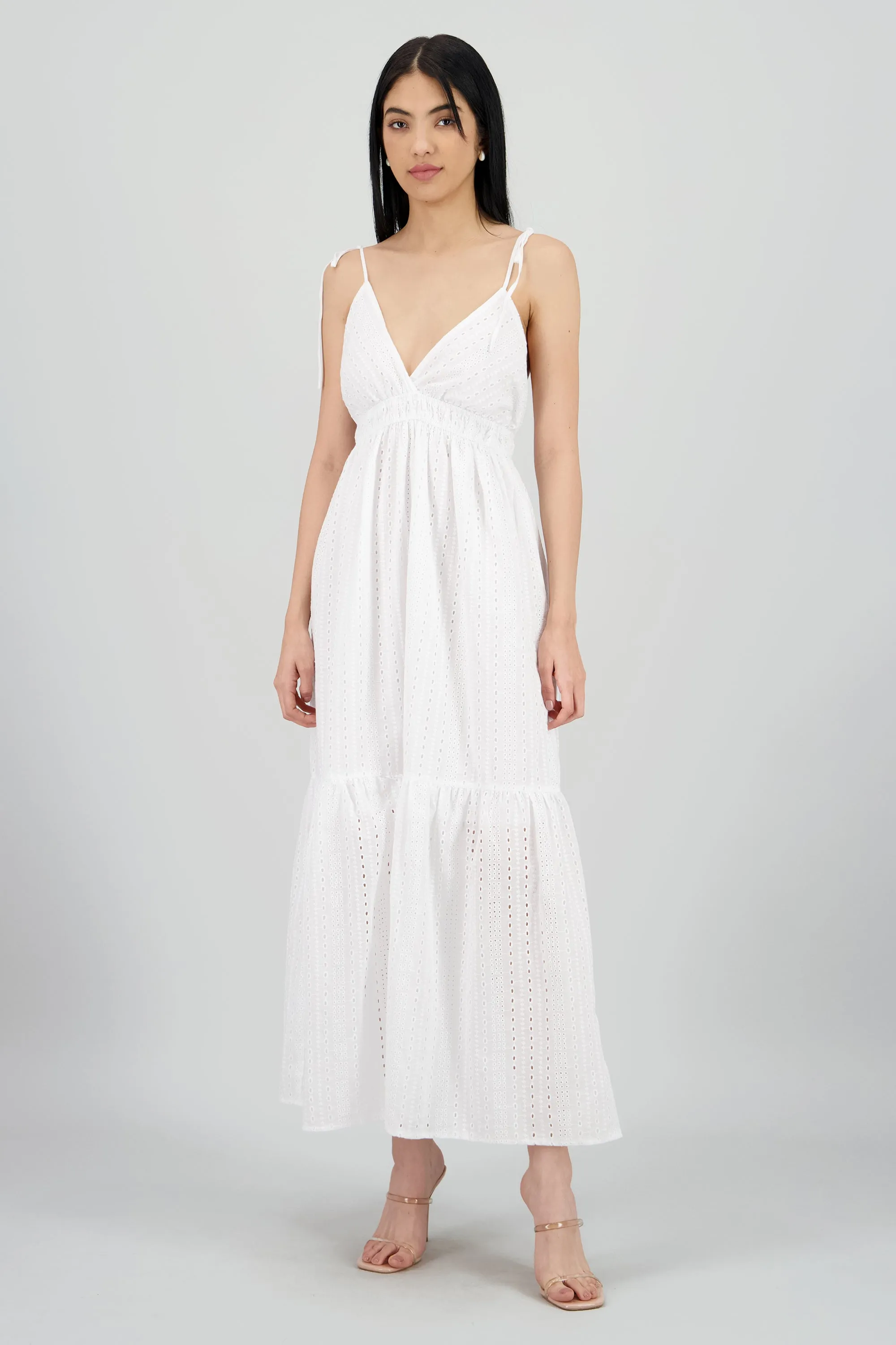 Vestido maxi eyelet sold by Shasa product image thumbnail 2