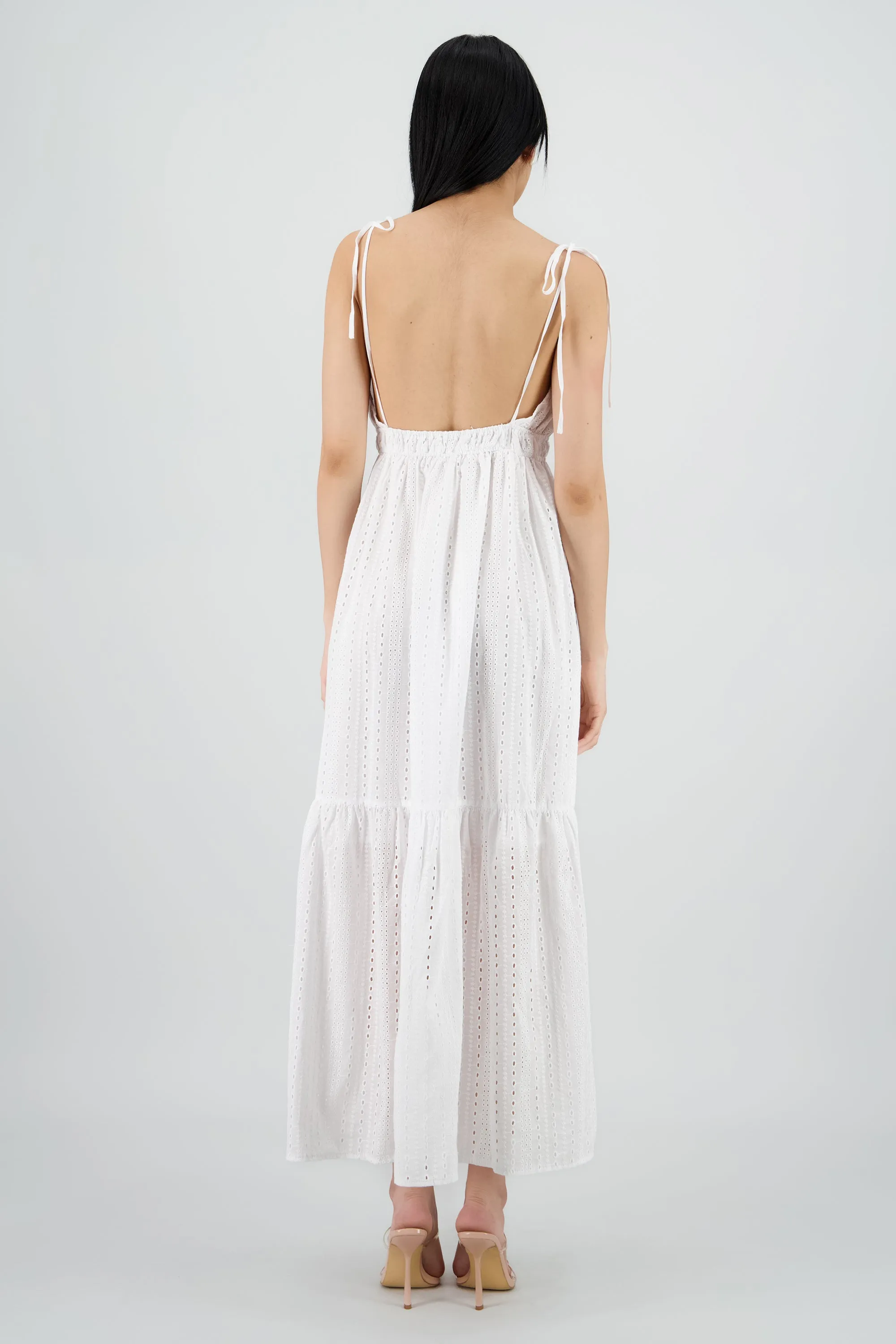 Vestido maxi eyelet sold by Shasa product image thumbnail 4