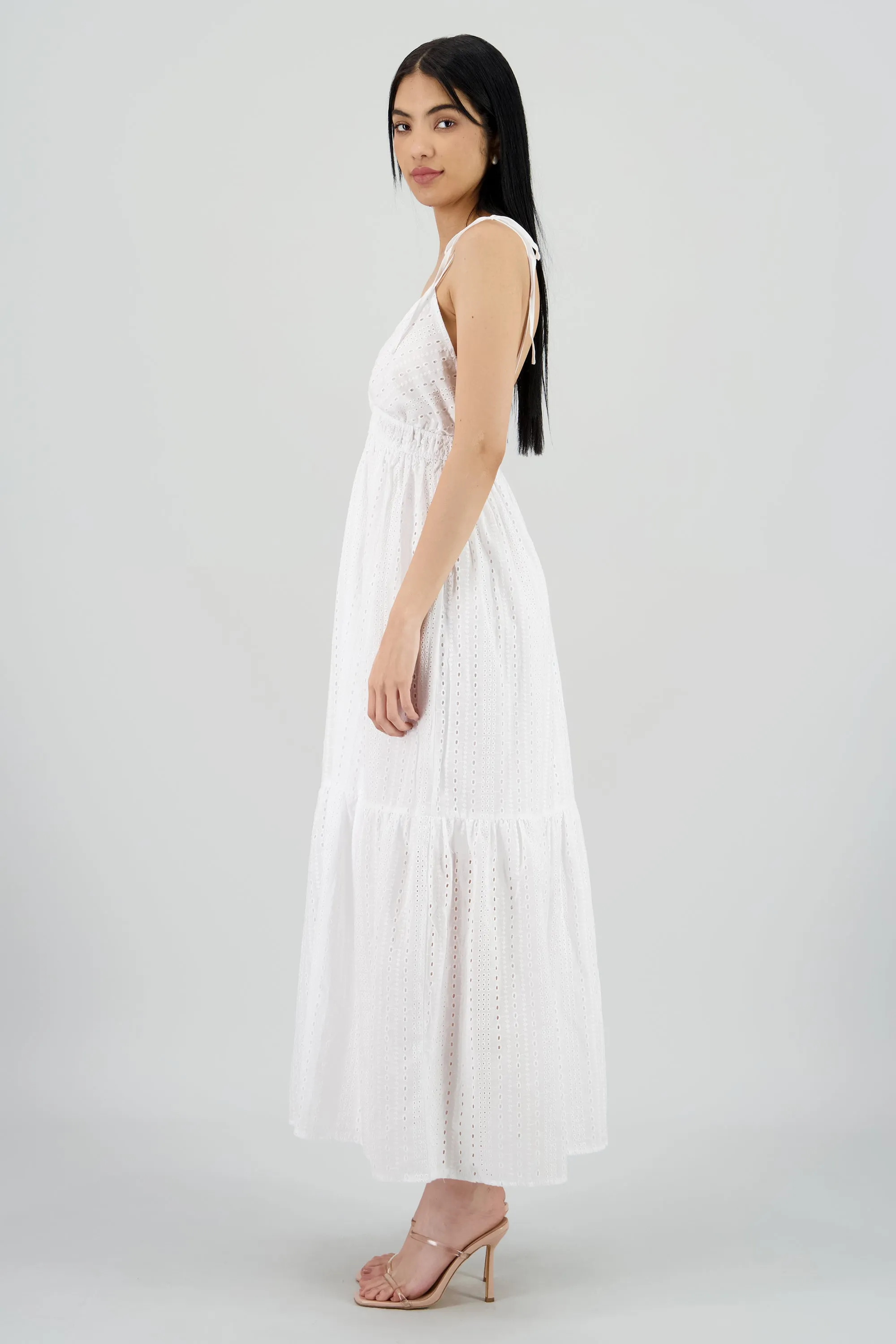 Vestido maxi eyelet sold by Shasa product image thumbnail 3