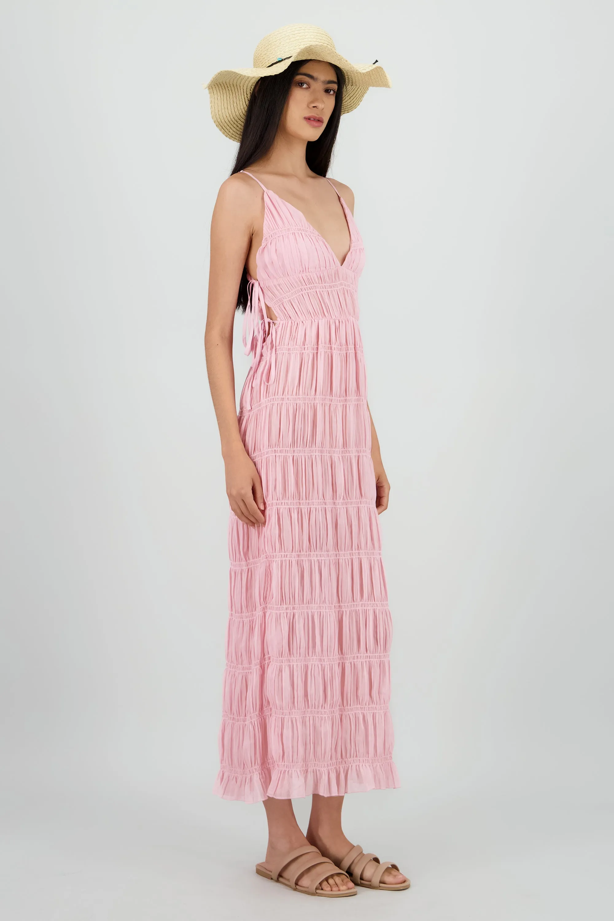 Vestido smock tirantes maxi sold by Shasa product image thumbnail 3