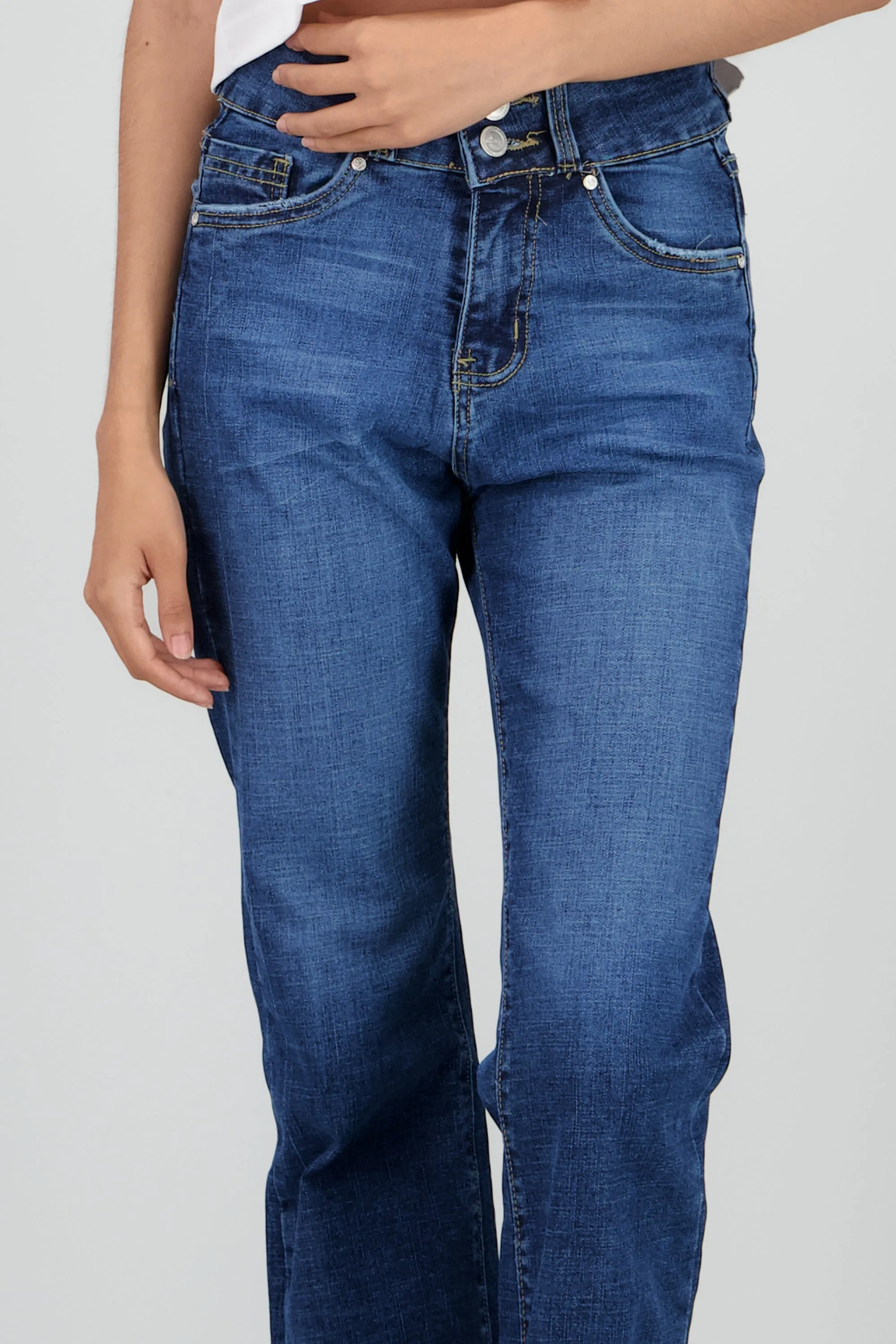 Jeans flare corte básico sold by Shasa product image thumbnail 5
