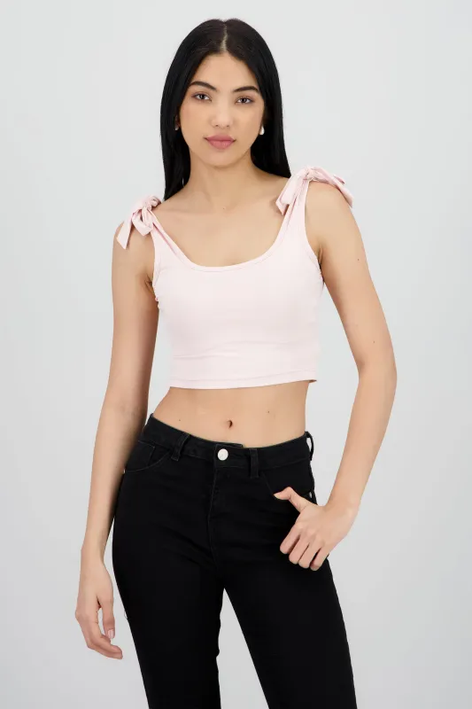 Top tirantes lazo liso sold by Shasa