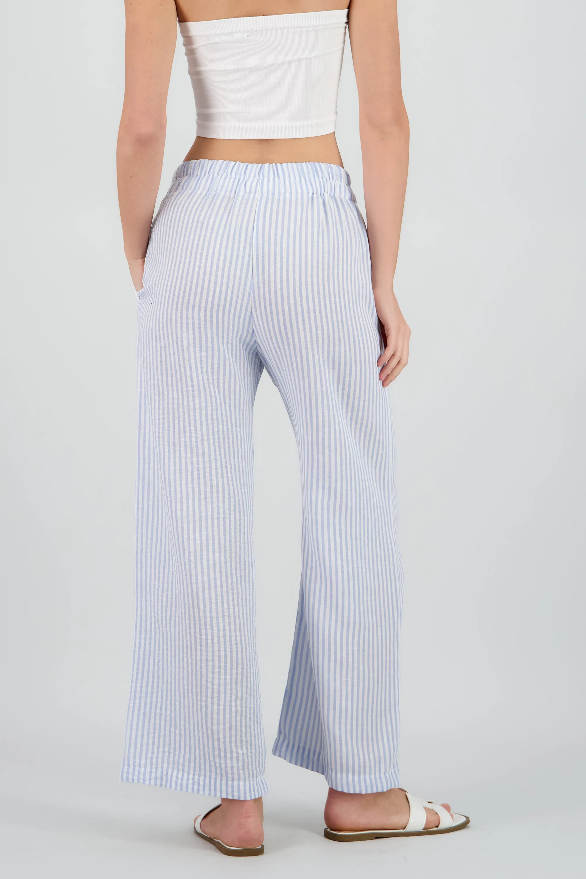 Pantalon fluido estampado rayas sold by Shasa product image thumbnail 4