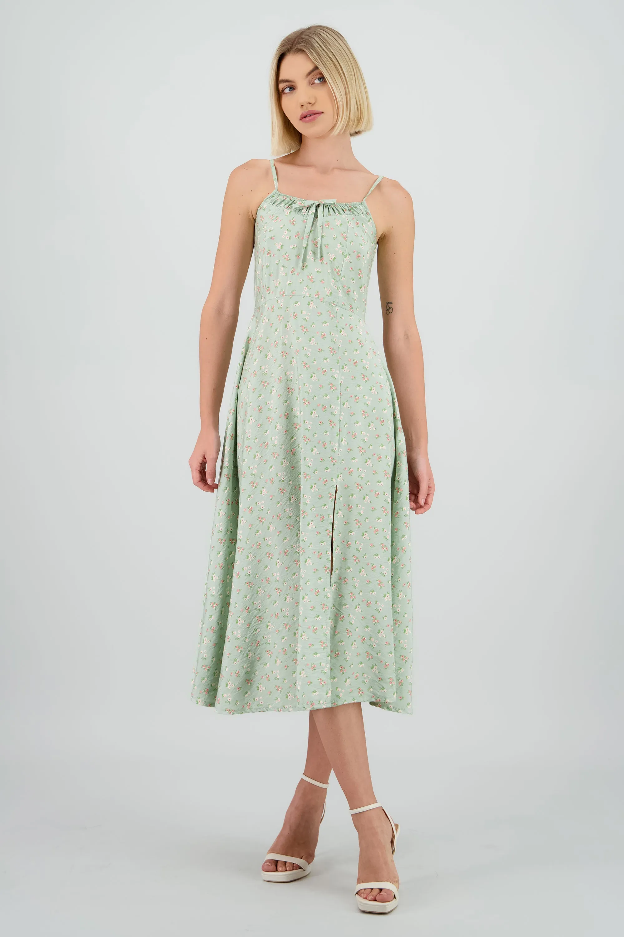 Vestido midi tirantes det flores sold by Shasa product image thumbnail 2