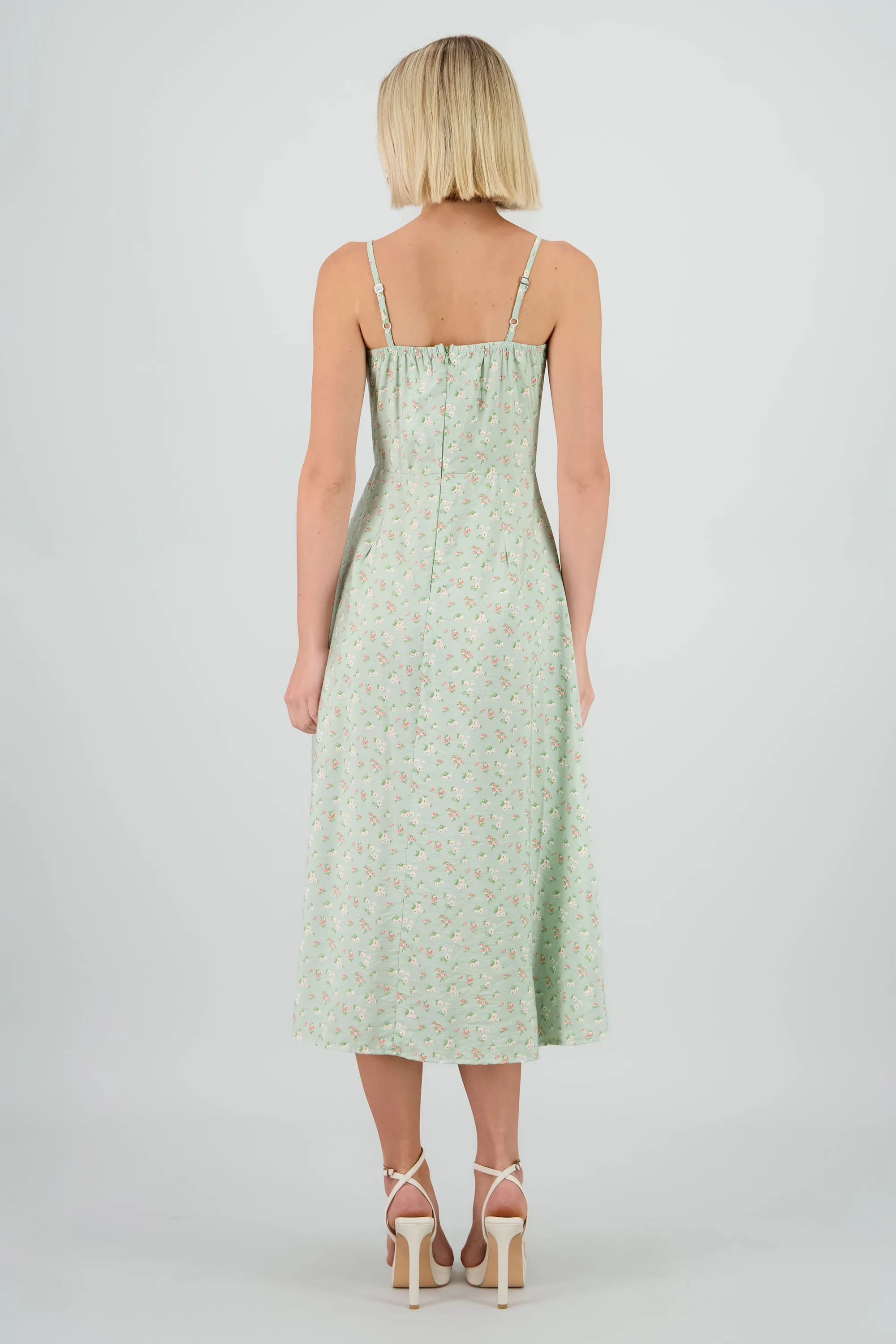 Vestido midi tirantes det flores sold by Shasa product image thumbnail 4