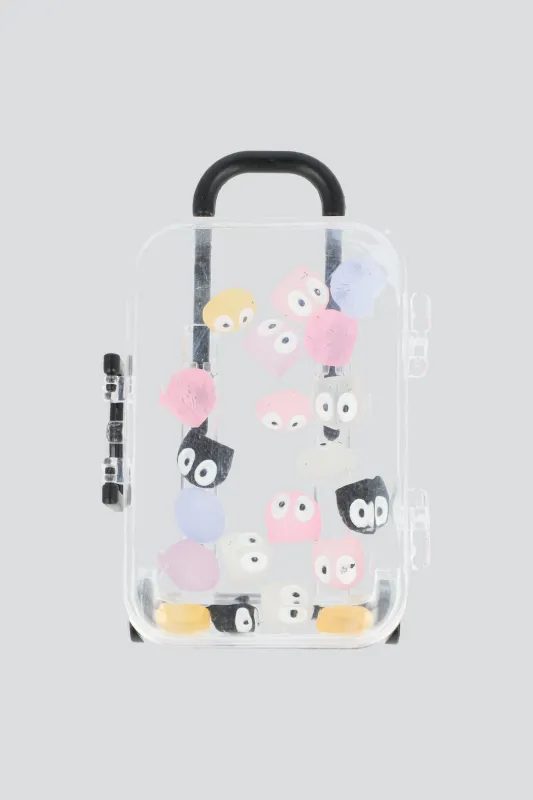 Mini maleta con 20 mini monstruos sold by Shasa