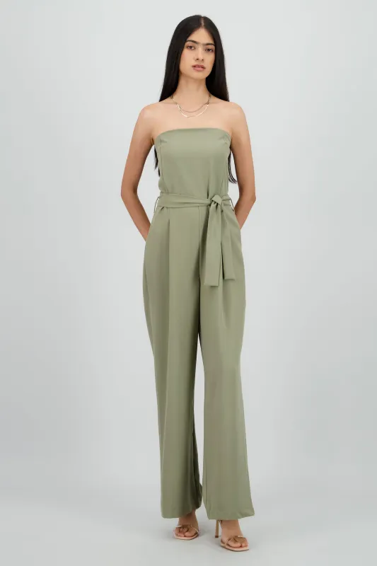 Jumpsuit strapless sastreado sold by Shasa