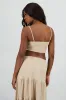 Top cuadrado con smock sold by Shasa
