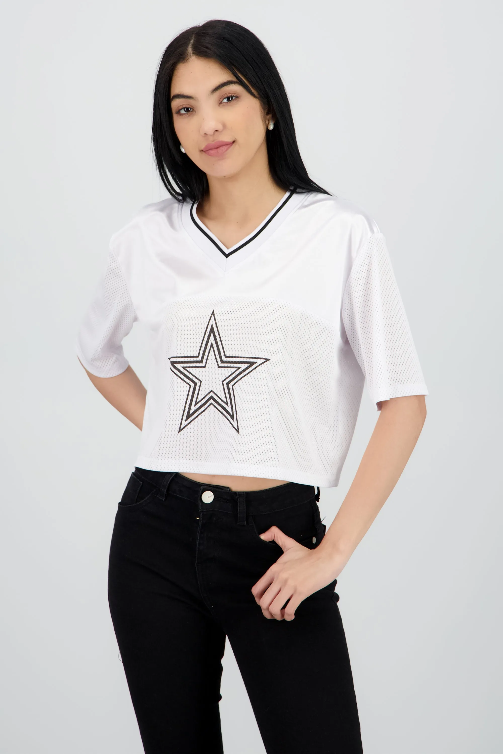 Playera deportiva estampado frente y espalda sold by Shasa