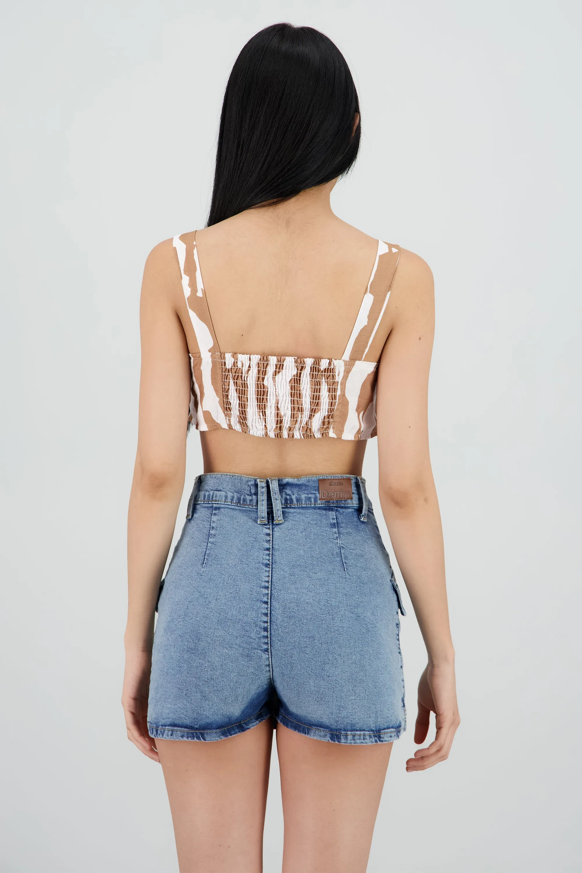 Top crop tirantes estampado grecas sold by Shasa product image thumbnail 4