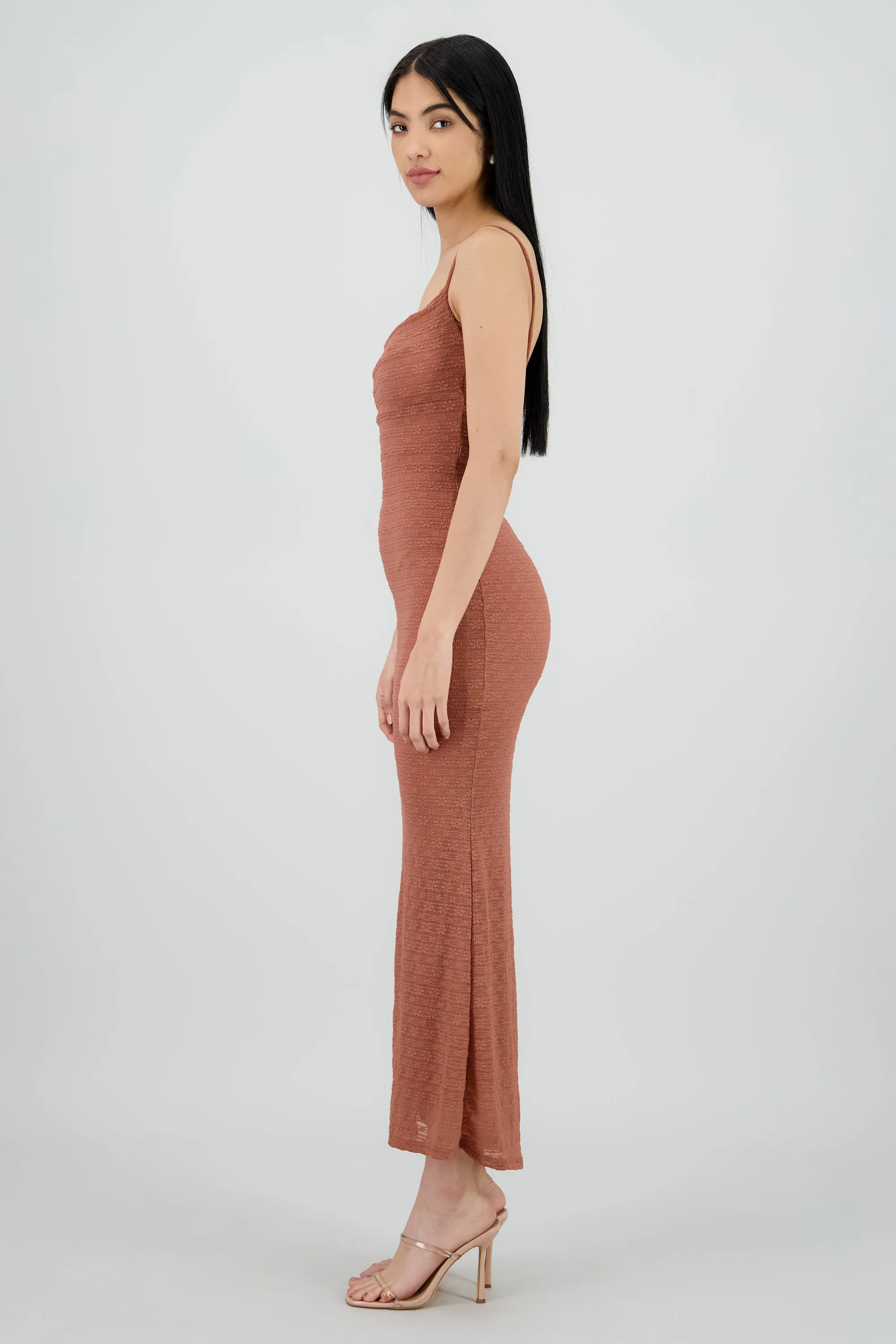 Vestido con encaje de flores sold by Shasa product image thumbnail 3