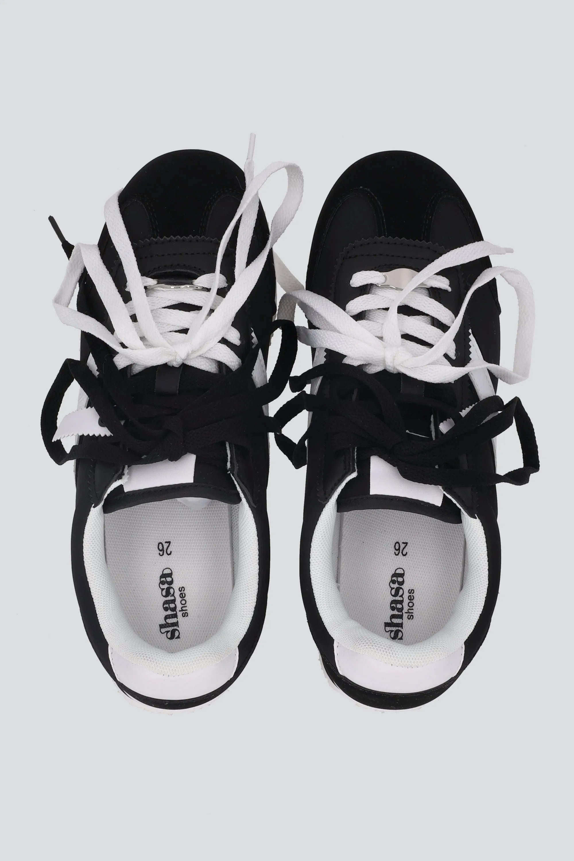 Tenis vintage raya diagonal contrastes sold by Shasa product image thumbnail 4