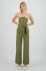 Jumpsuit strapples rayas detalle laso sold by Shasa