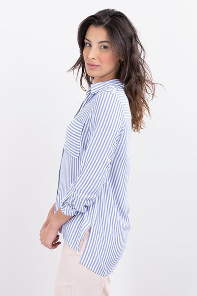 Camisa amplia elevadores manga rayas sold by Shasa product image thumbnail 3