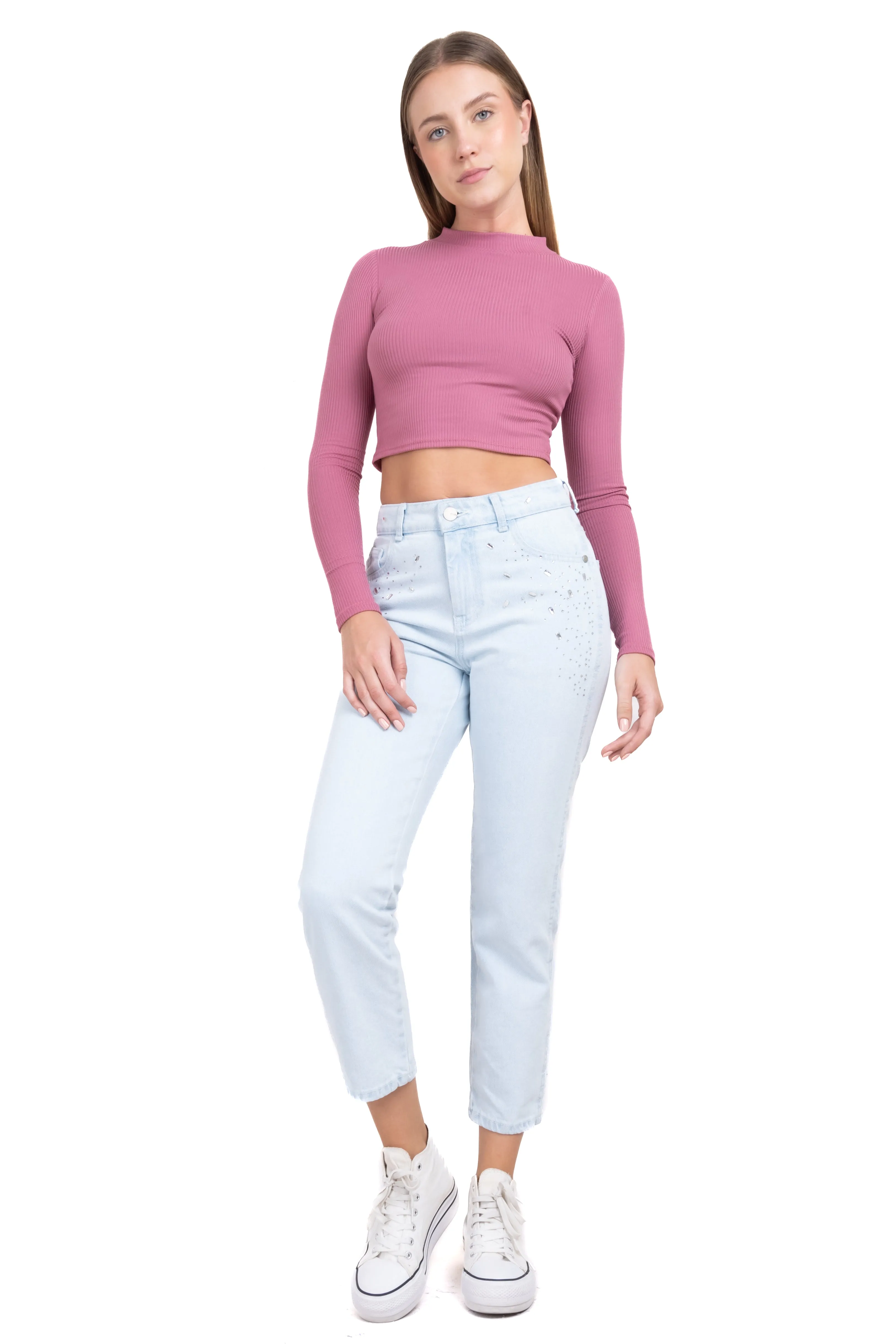 Mom jeans brillos sold by Shasa product image thumbnail 2