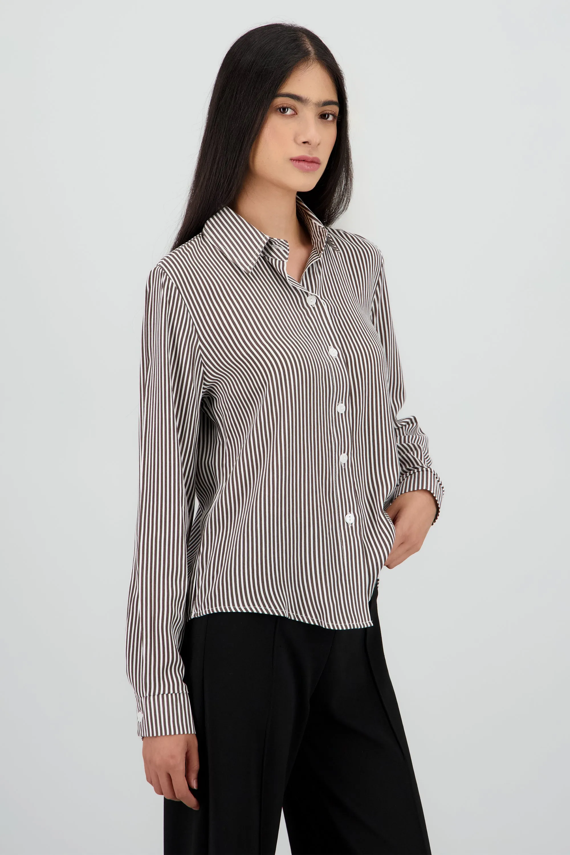 Camisa Rayas Asimétrica sold by Shasa product image thumbnail 3