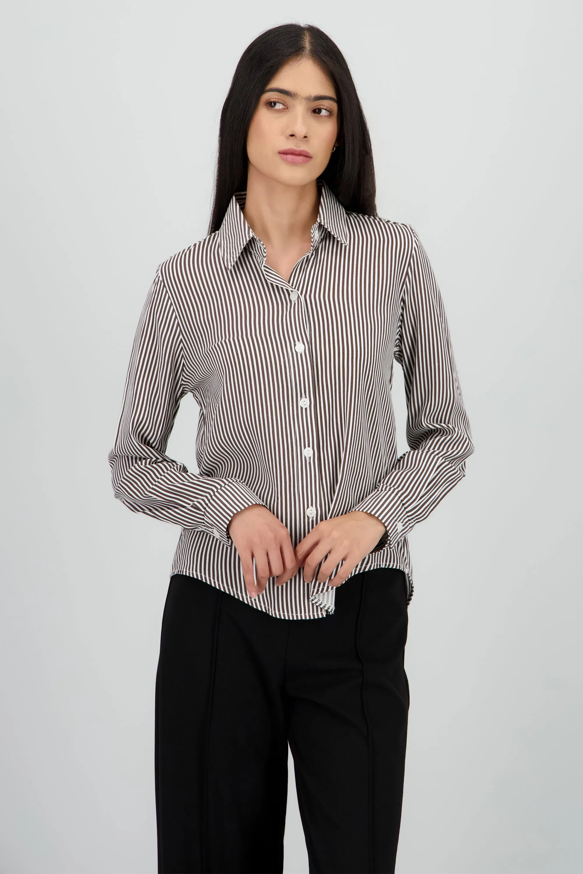 Camisa Rayas Asimétrica sold by Shasa product image thumbnail 2