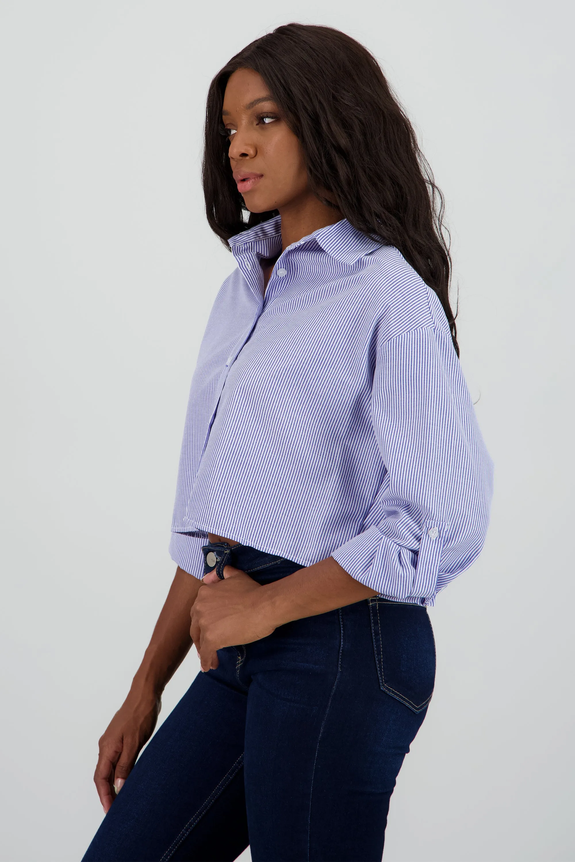 Camisa crop detalle mangas sold by Shasa product image thumbnail 3