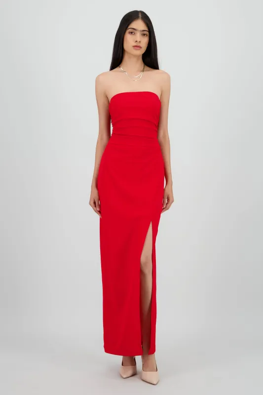 VESTIDO MAXI DET ABERTURA sold by Shasa