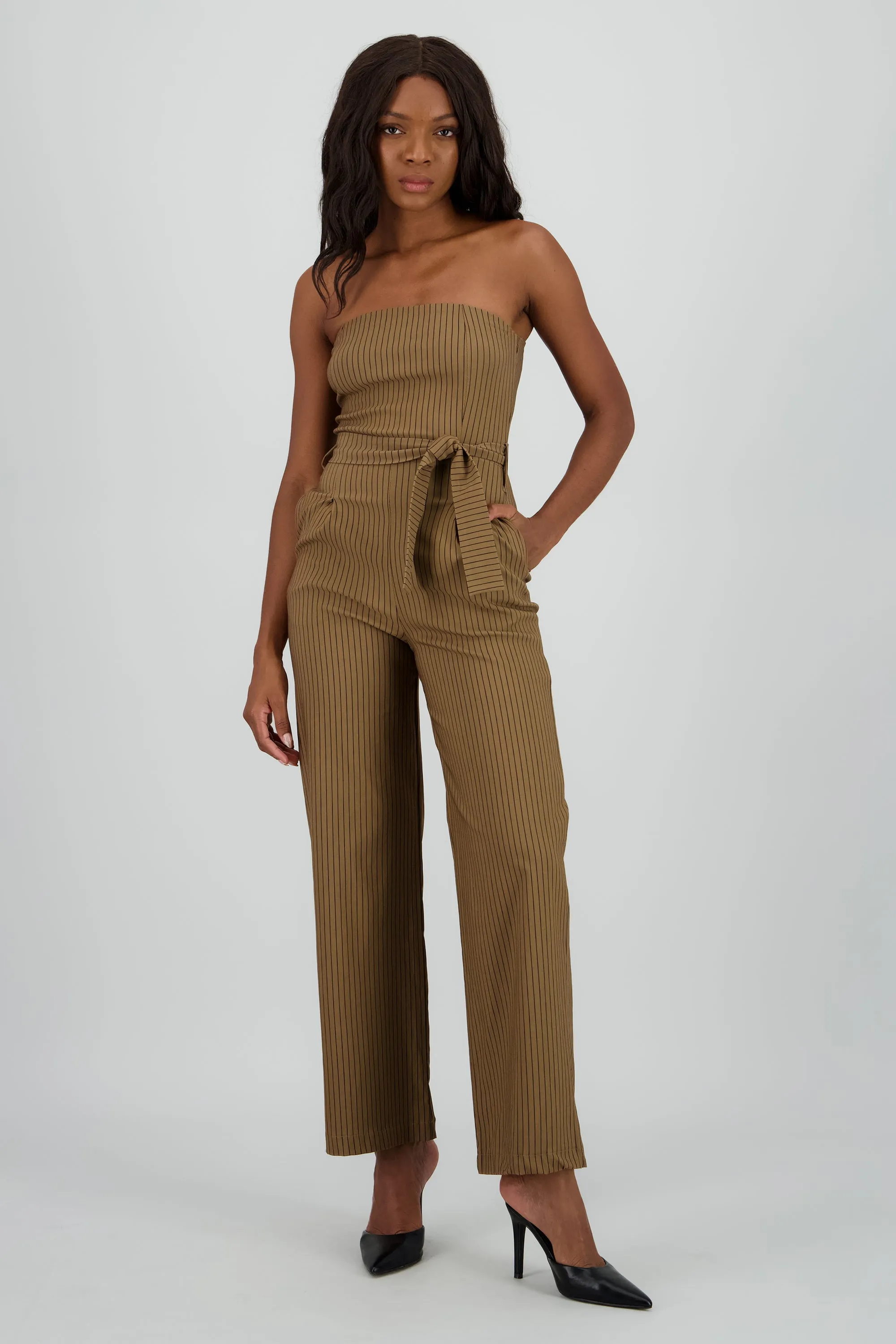 Jumpsuit strapples rayas detalle laso sold by Shasa product image thumbnail 2