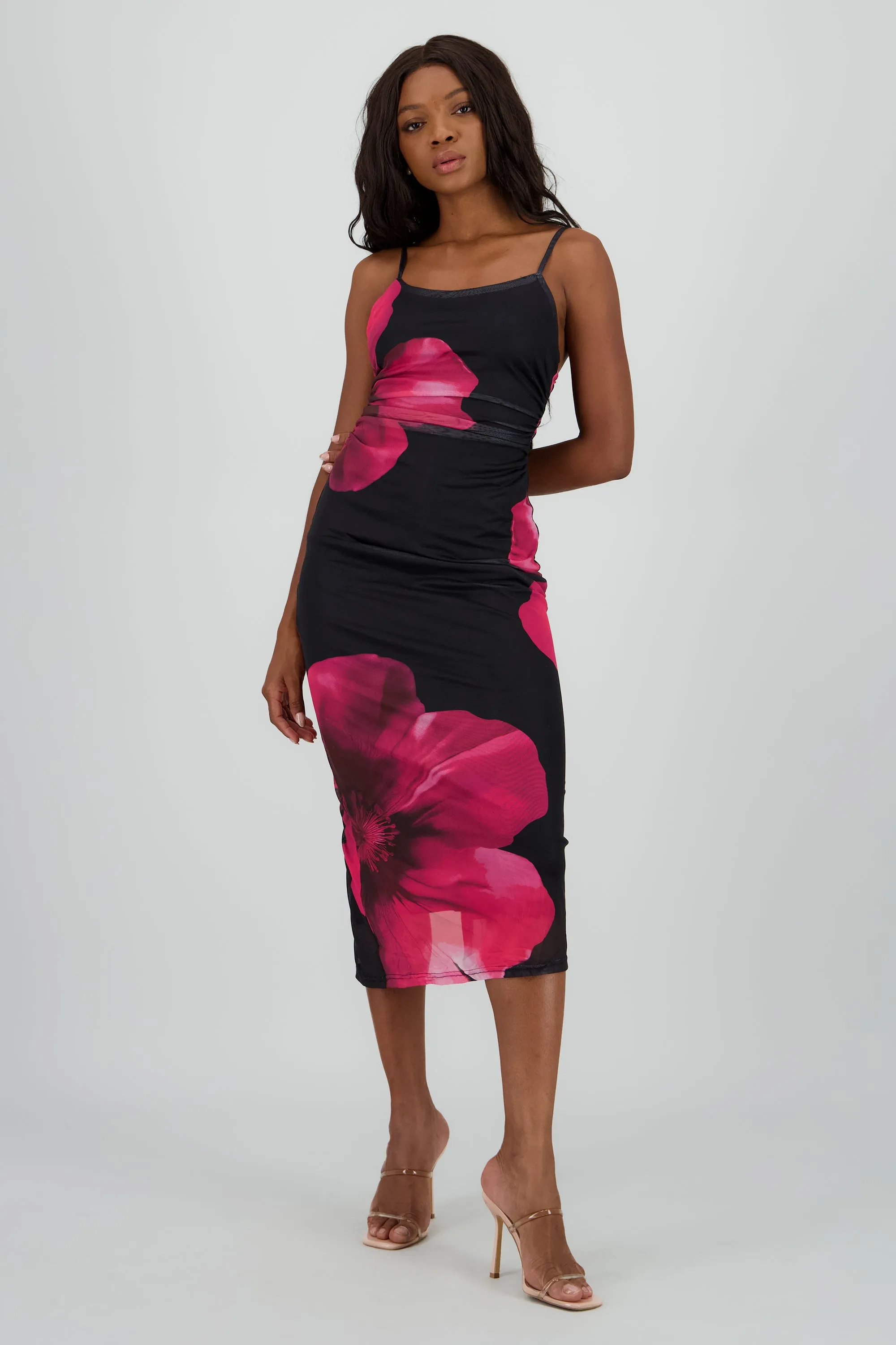 Vestido maxi con flor mesh sold by Shasa product image thumbnail 2