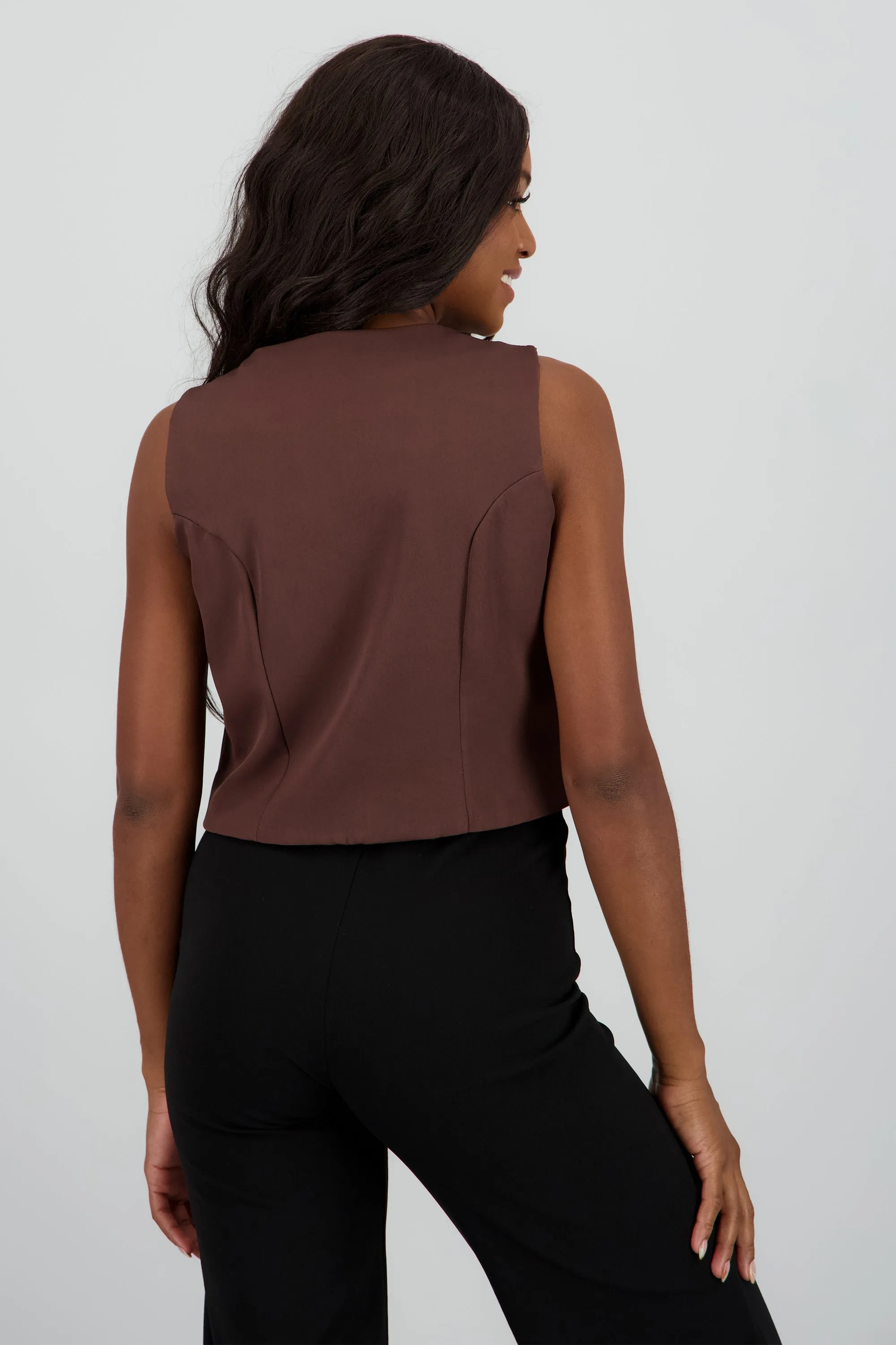 Chaleco crop detalle lazos sold by Shasa product image thumbnail 4