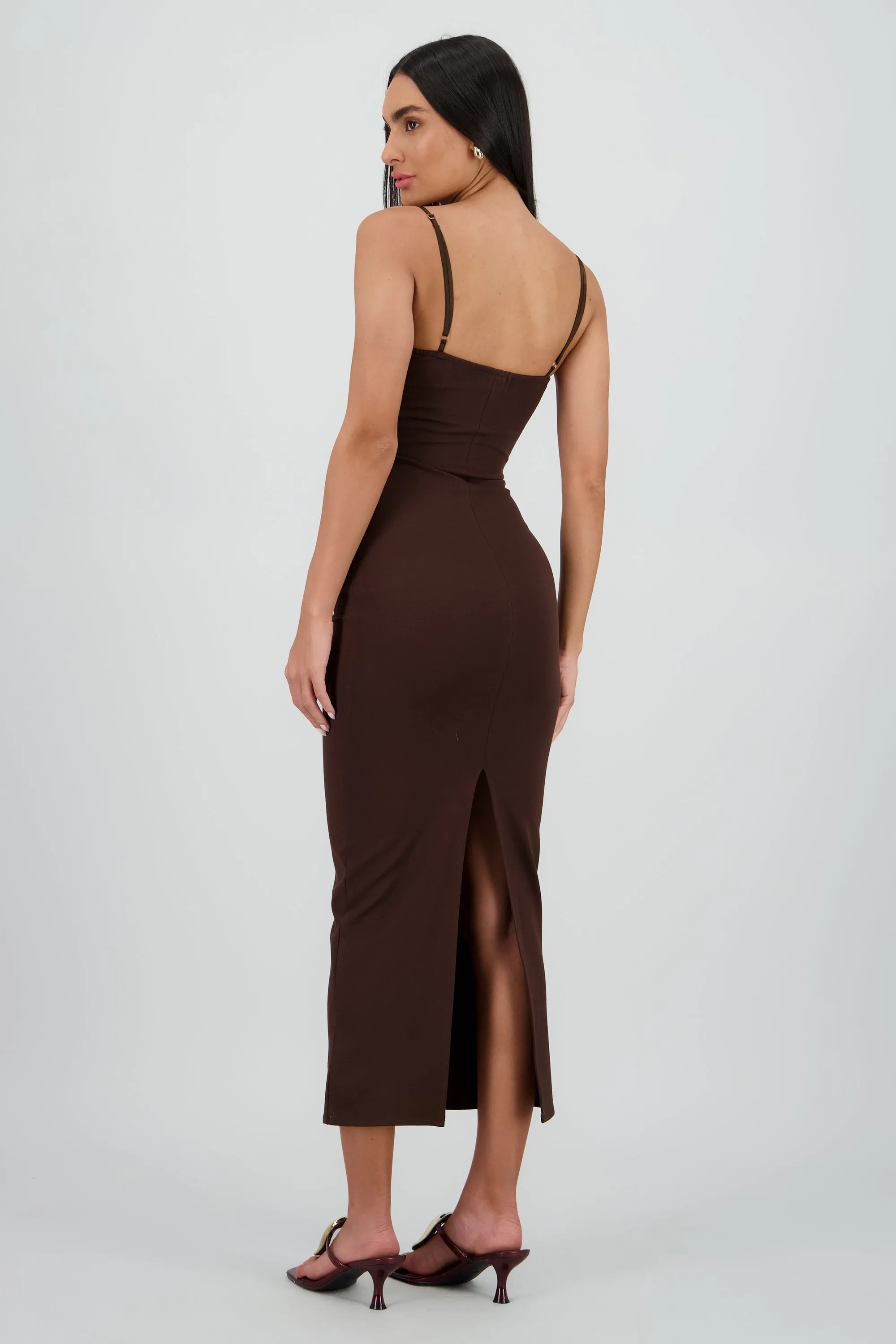 Maxi vestido bodycon liso sold by Shasa product image thumbnail 4