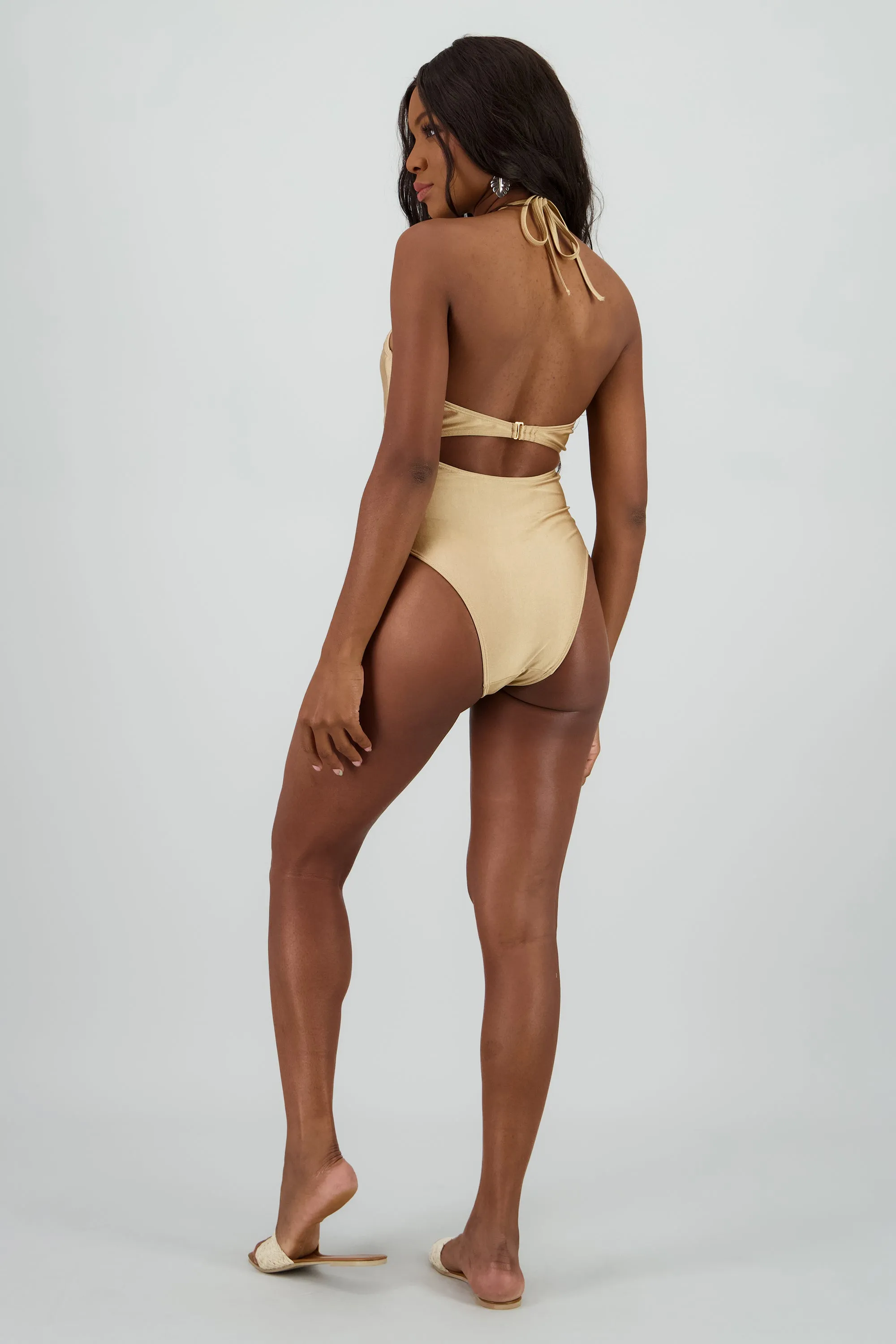 Traje de baño cutout satin sold by Shasa product image thumbnail 4