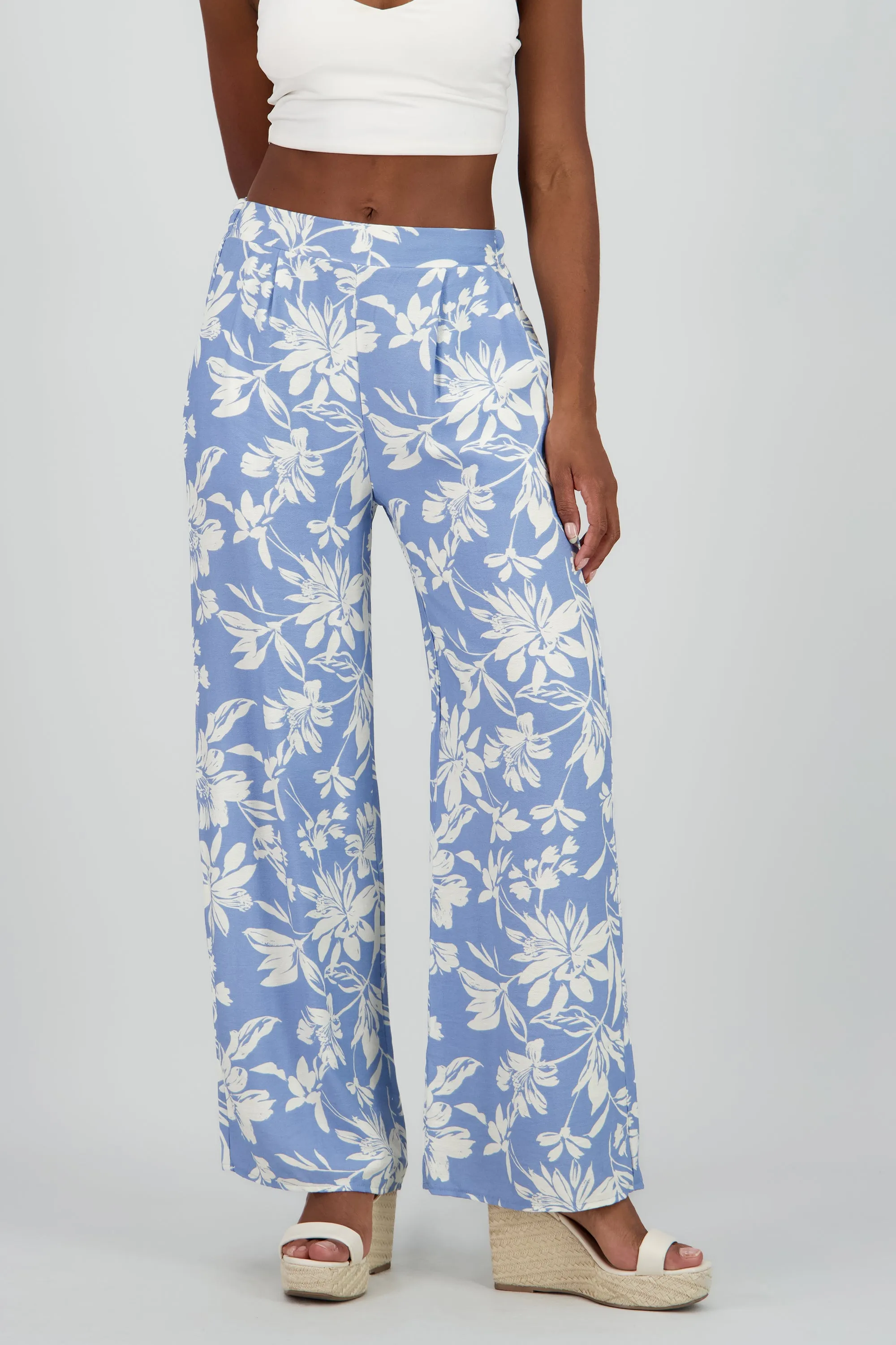 Pantalon amplio detalle pinzas estampado sold by Shasa product image thumbnail 2