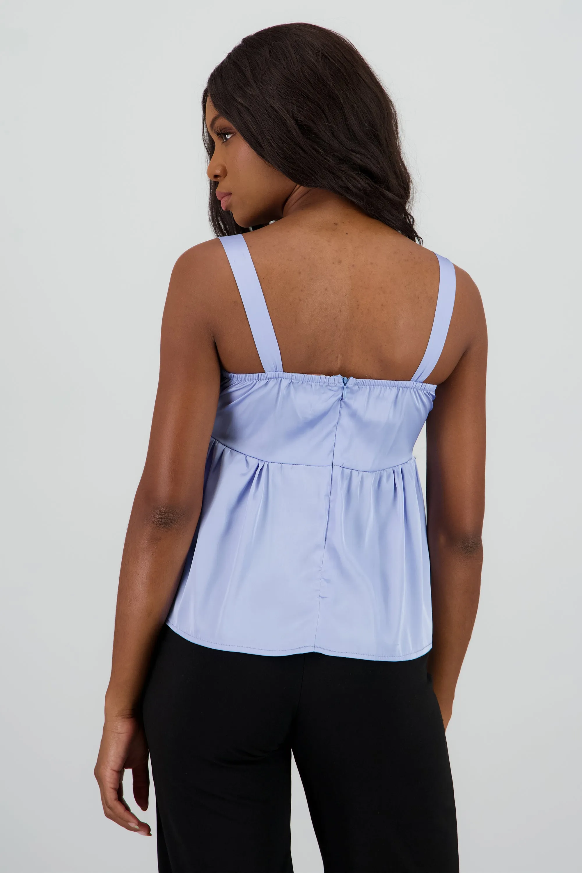 Top liso satin det moños sold by Shasa product image thumbnail 4