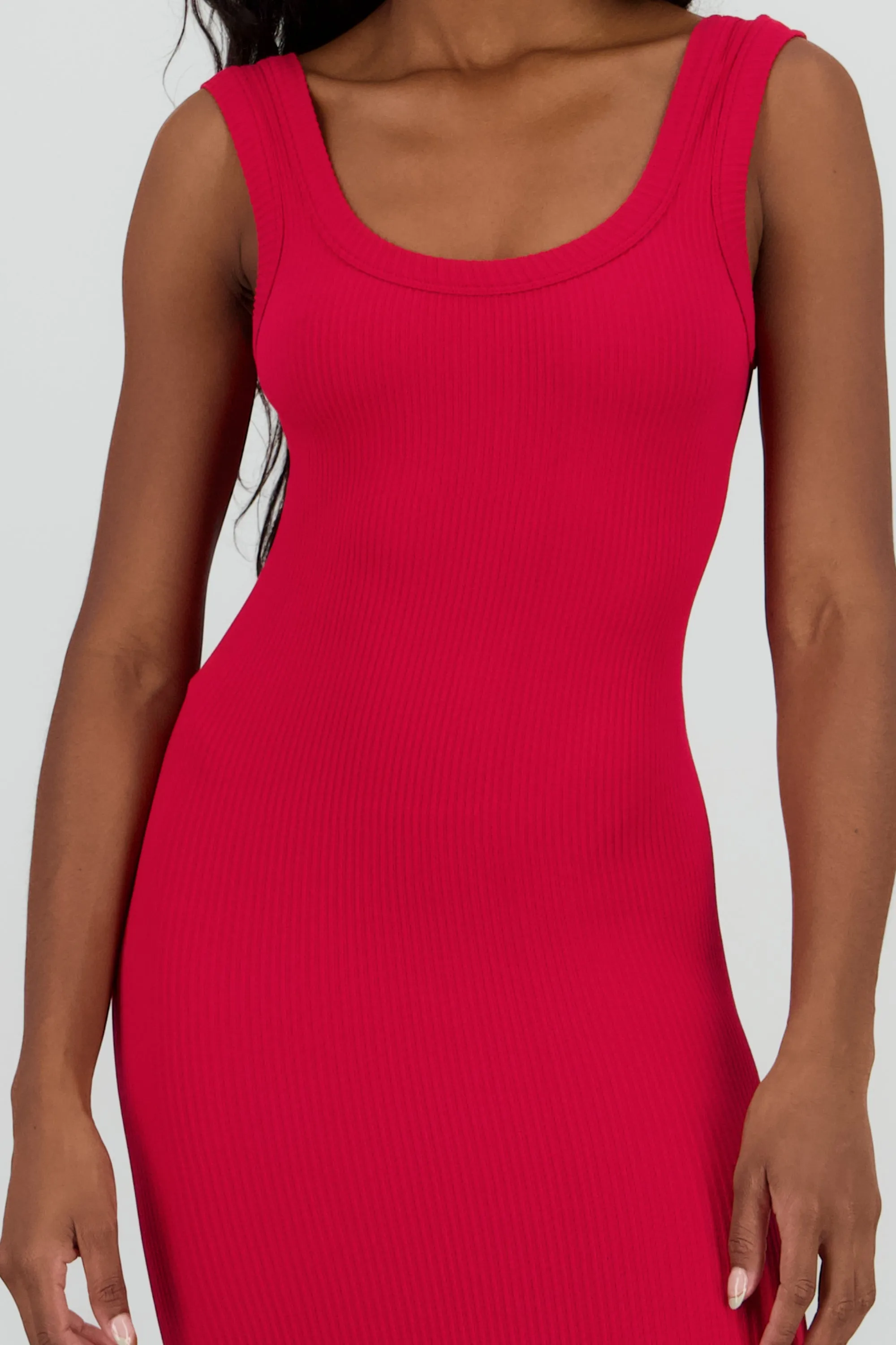 Vestido midi detalle seamless liso sold by Shasa product image thumbnail 5