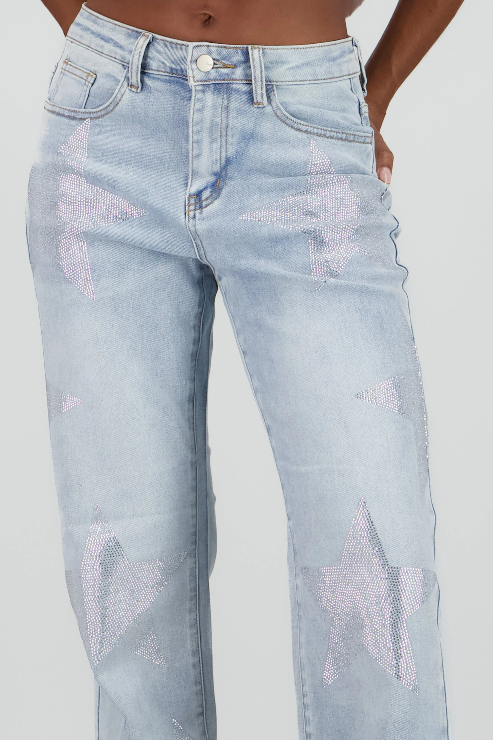 Jeans wide leg estrellas sold by Shasa product image thumbnail 5