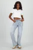 Jeans wide leg estrellas sold by Shasa