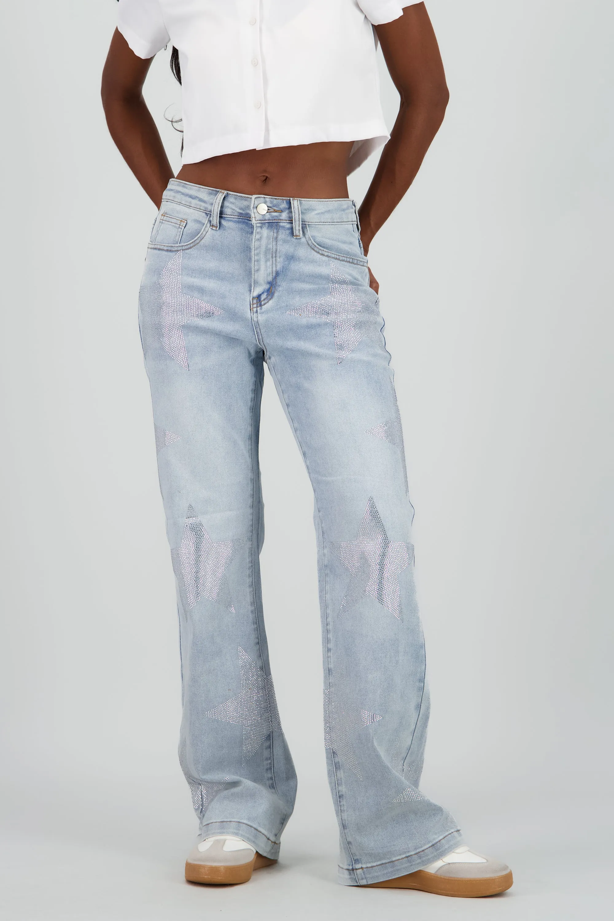 Jeans wide leg estrellas sold by Shasa product image thumbnail 2