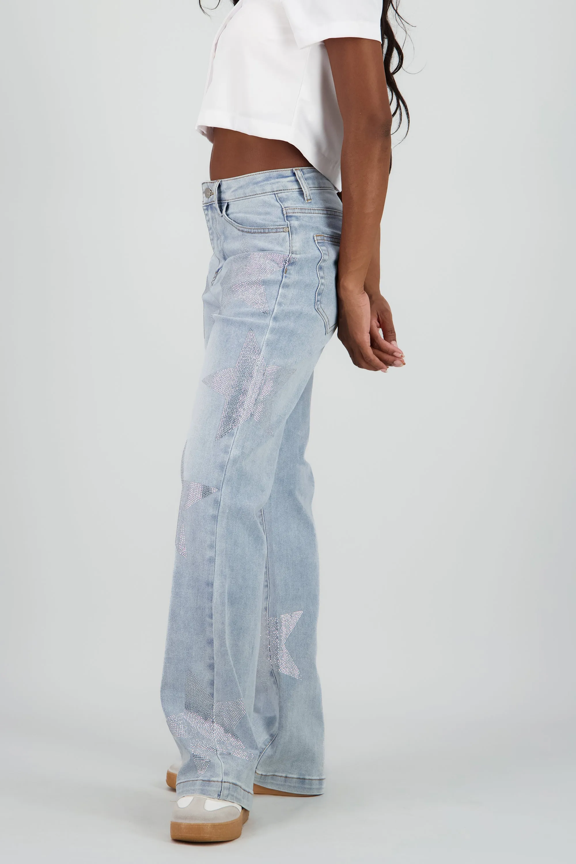Jeans wide leg estrellas sold by Shasa product image thumbnail 3