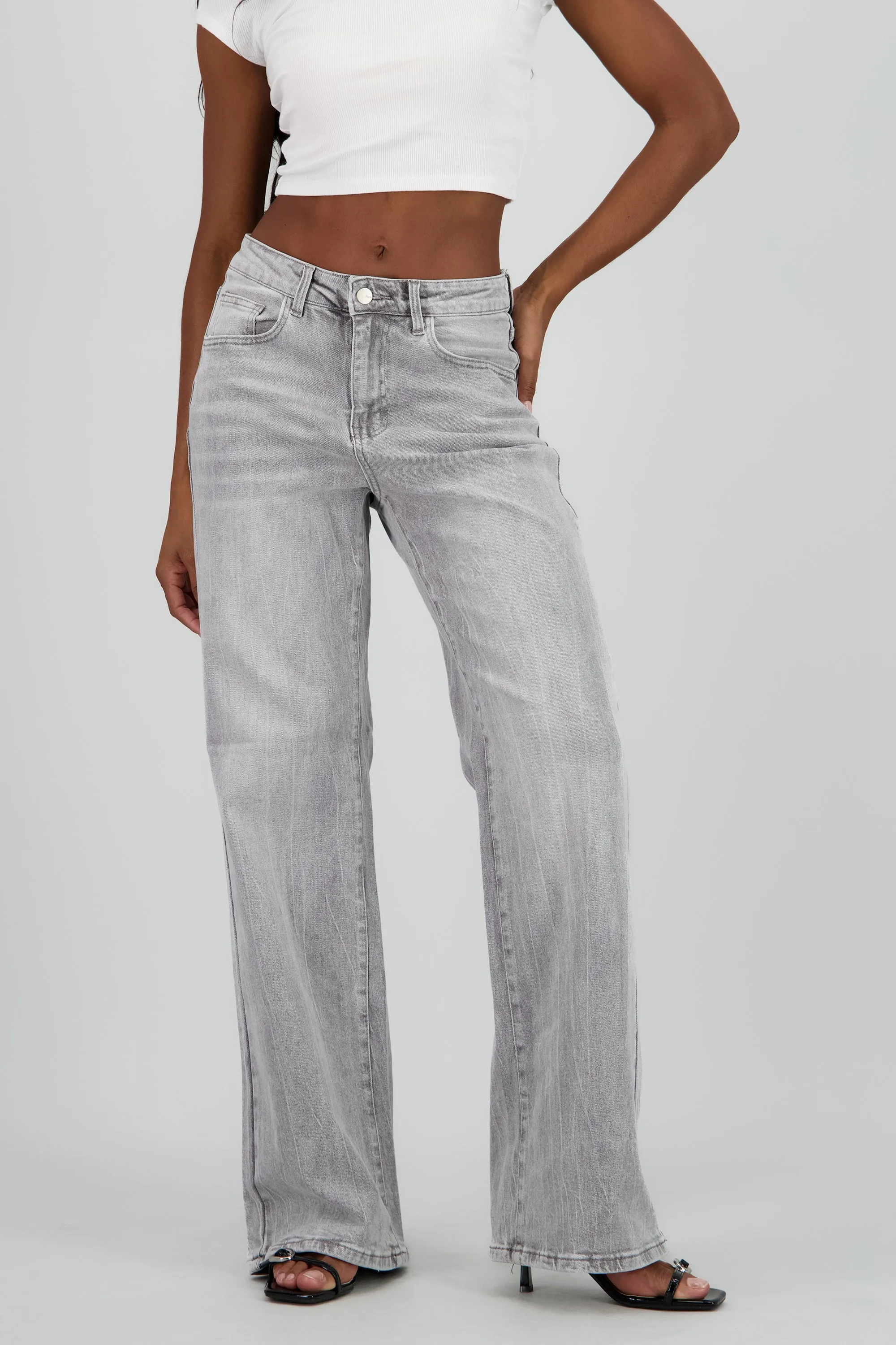 Jeans straight deslavados sold by Shasa product image thumbnail 2