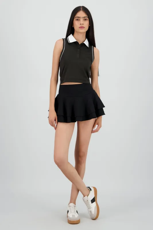 Falda triple olan sold by Shasa