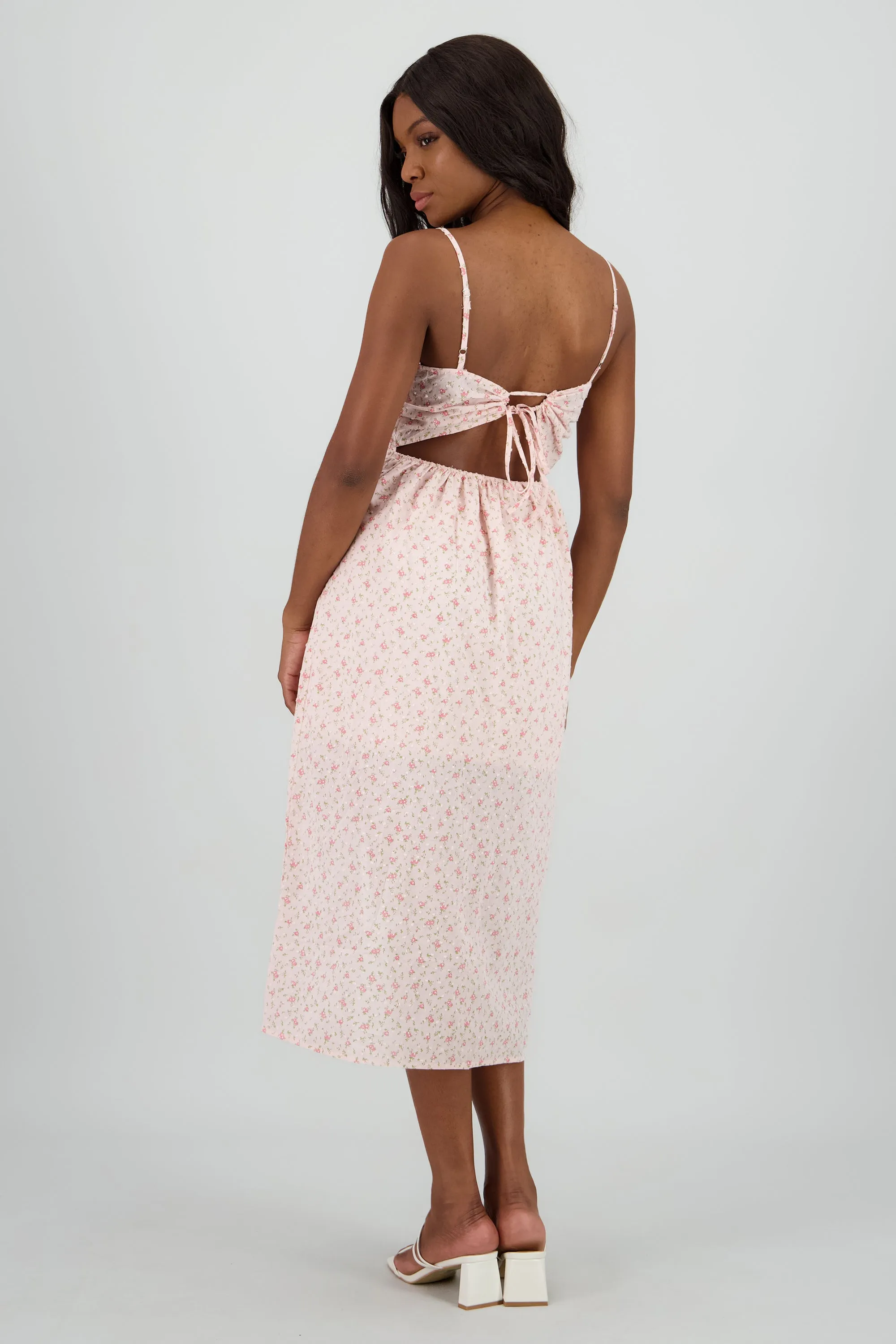 Vestido tiantes flores sold by Shasa product image thumbnail 4