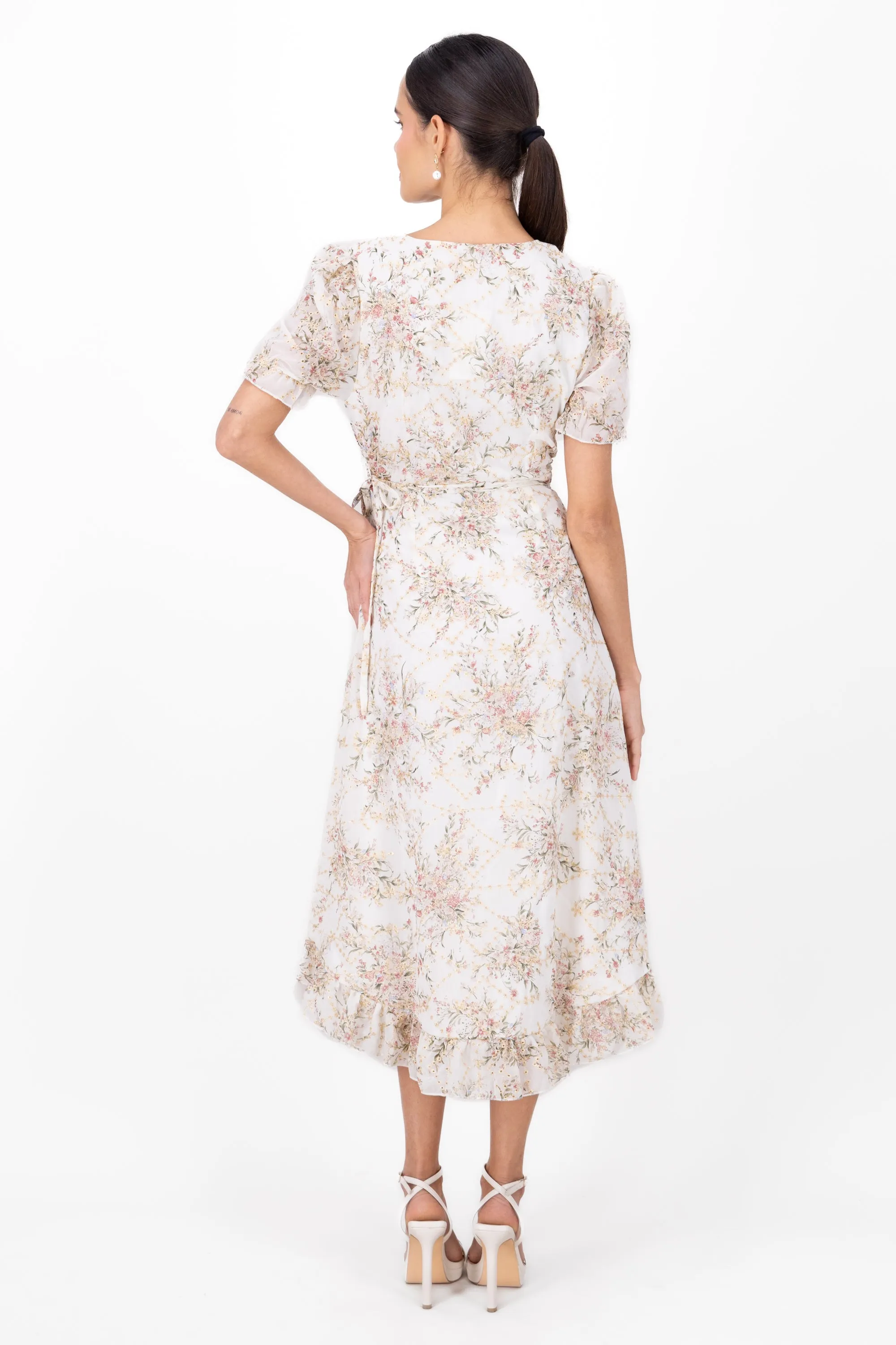 Vestido maxi olan flores sold by Shasa product image thumbnail 4