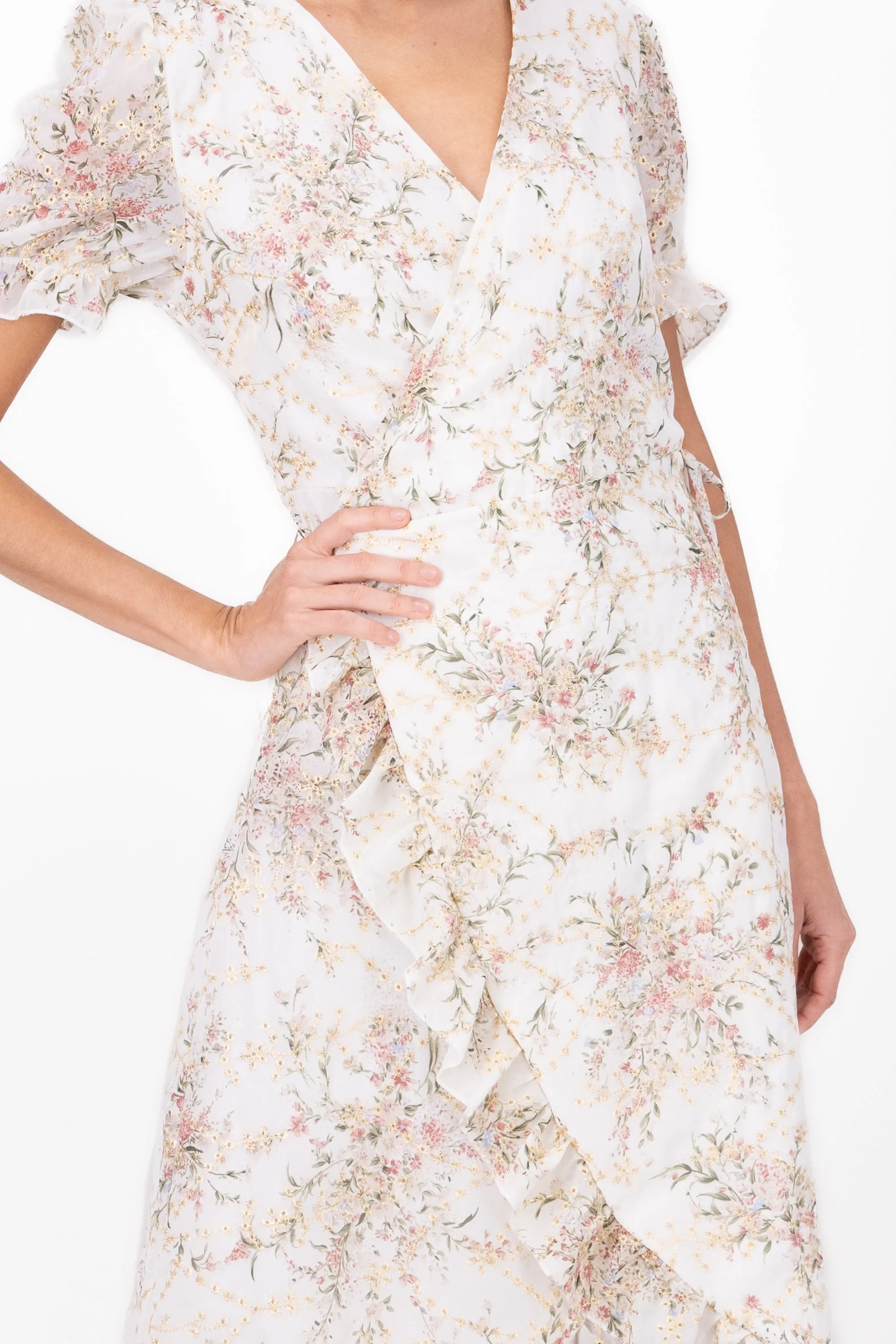 Vestido maxi olan flores sold by Shasa product image thumbnail 5