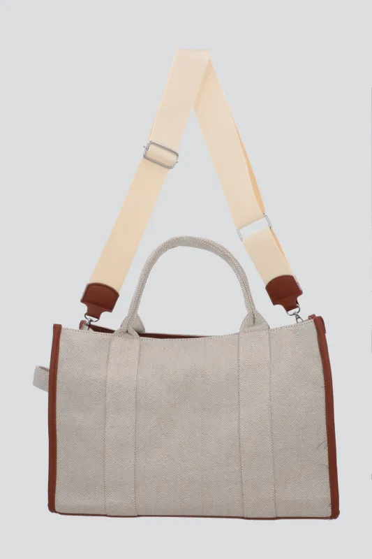 Bolsa tote contrastes sold by Shasa