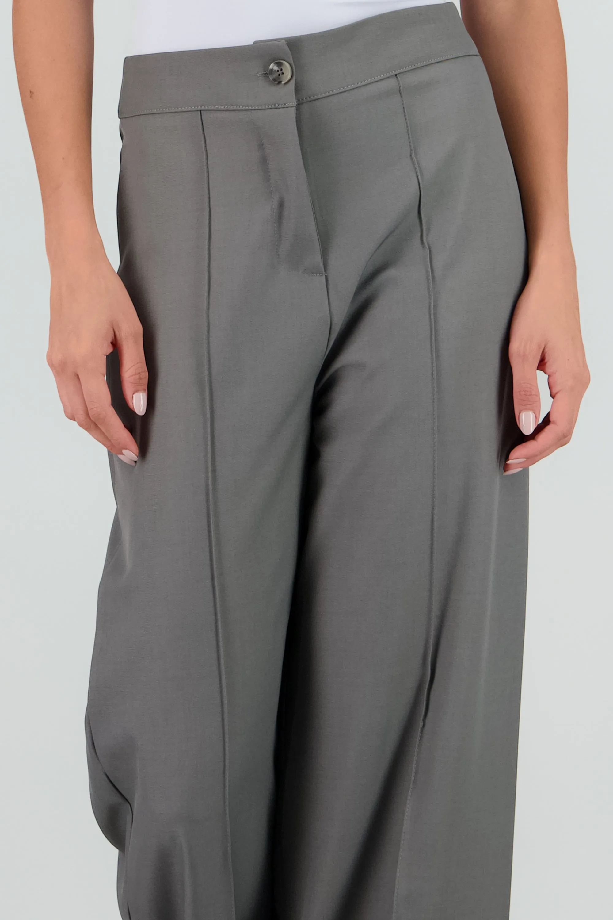 Pantalon amplio liso detalle costura sold by Shasa product image thumbnail 5