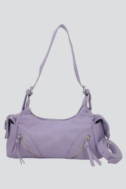 Bolsa baguette cierres sold by Shasa