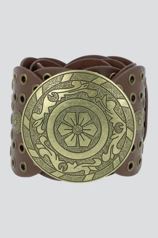 Cinturon circulos hebilla boho sold by Shasa