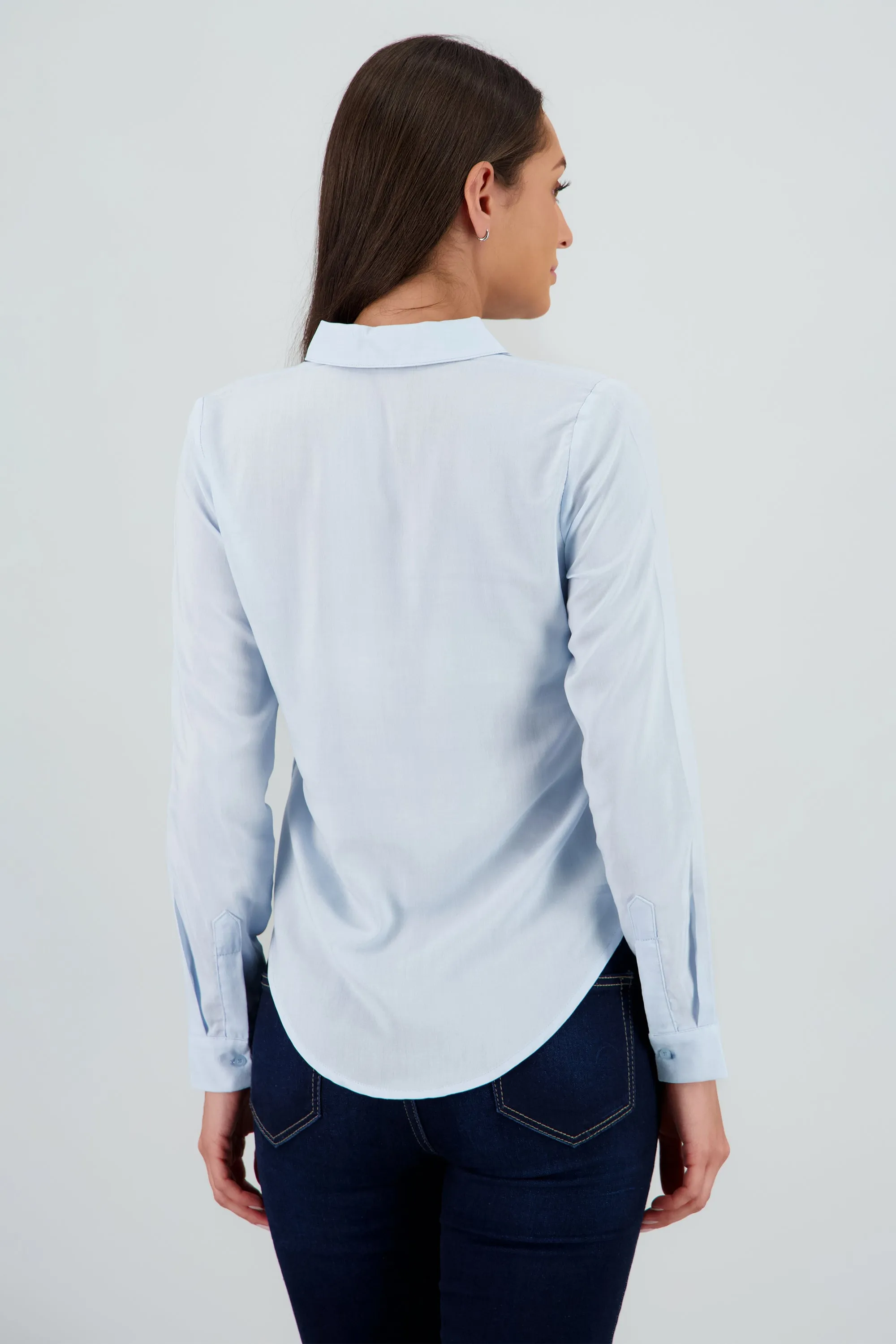 Camisa lisa manga larga sold by Shasa product image thumbnail 4