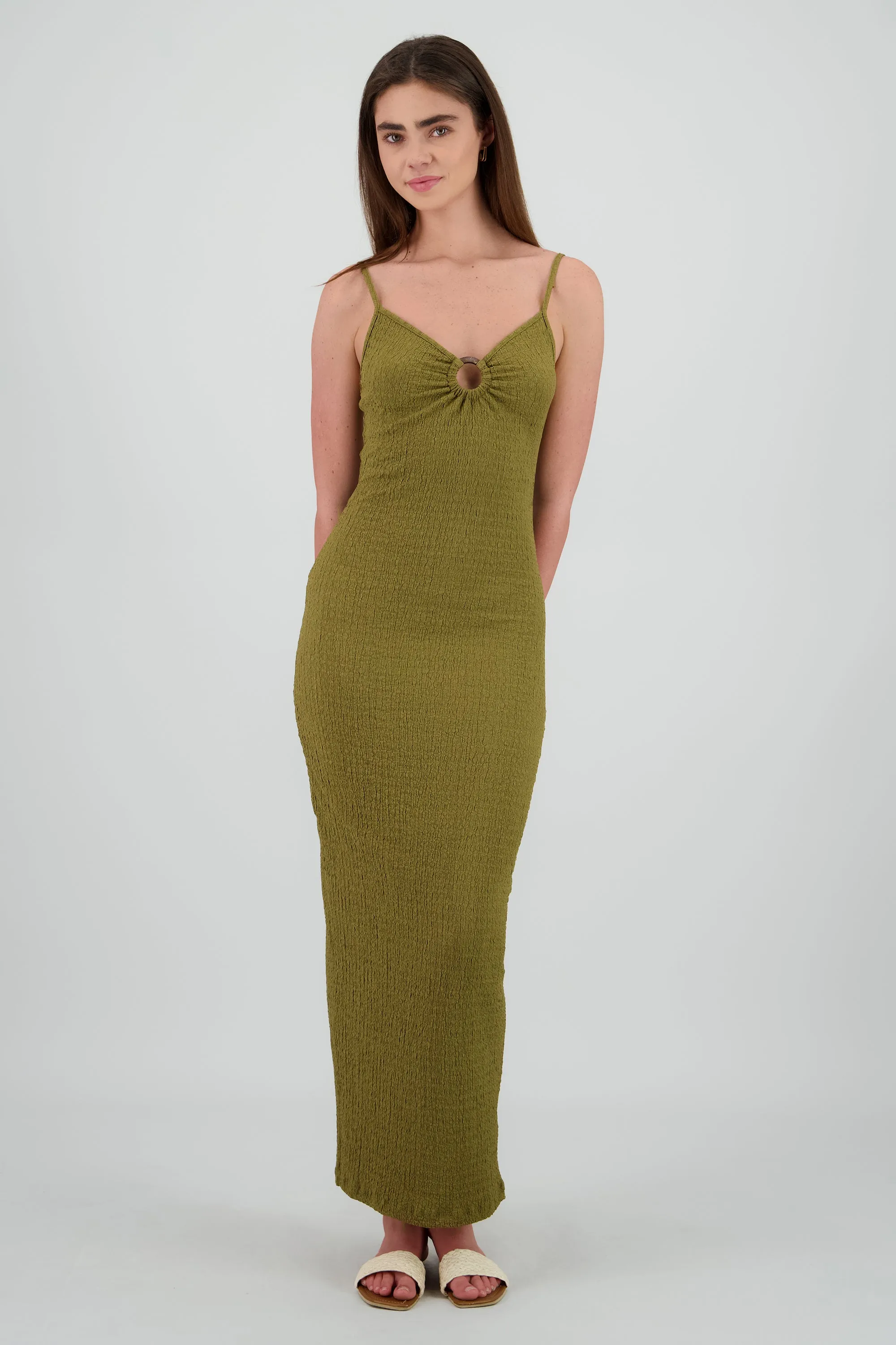 Vestido maxi texturas tirantes aro sold by Shasa product image thumbnail 2