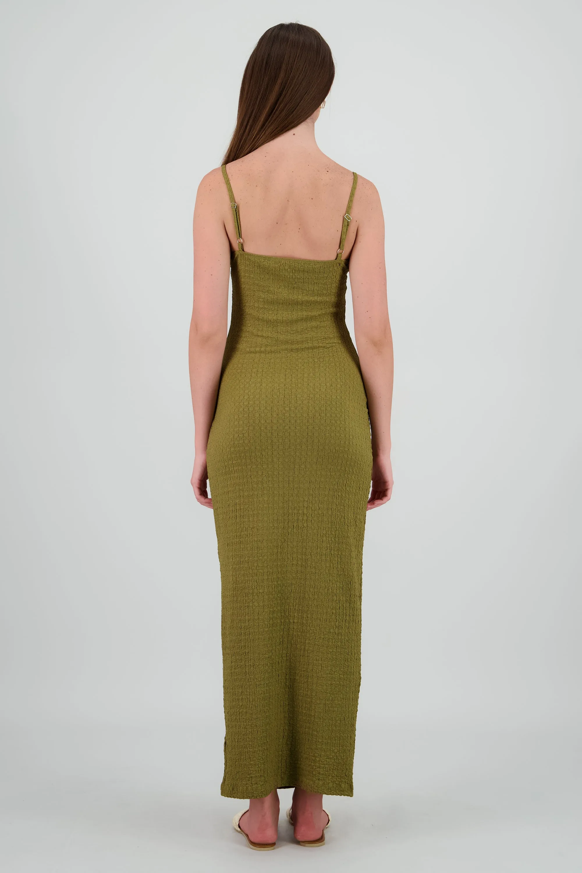 Vestido maxi texturas tirantes aro sold by Shasa product image thumbnail 4