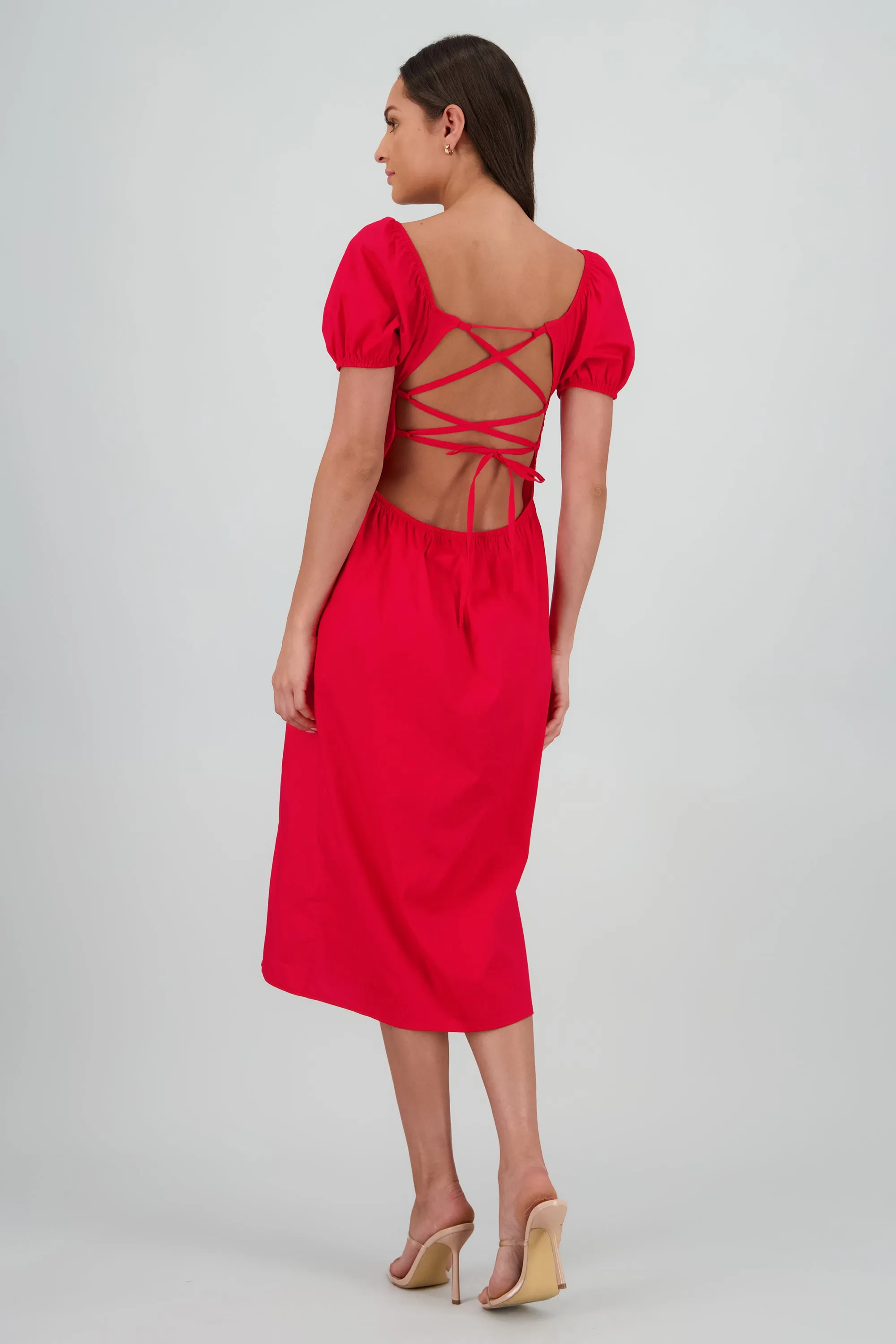 Vestido manga abullonada sold by Shasa product image thumbnail 4