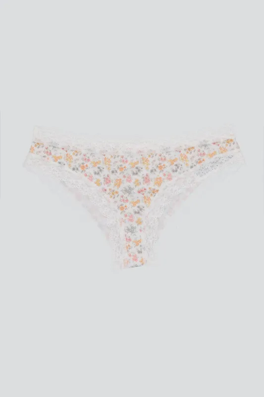 Boxer flores encaje sold by Shasa